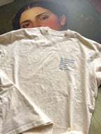 „Кредит“ – RAW oversize тениска, продуктова снимка