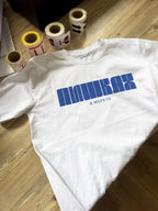 „Пишках в морето“ – бяла regular fit тениска