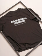 „Балканска Травма“ – черна oversize тениска